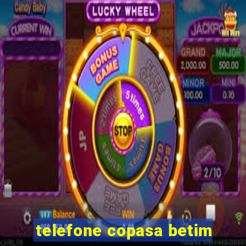 telefone copasa betim